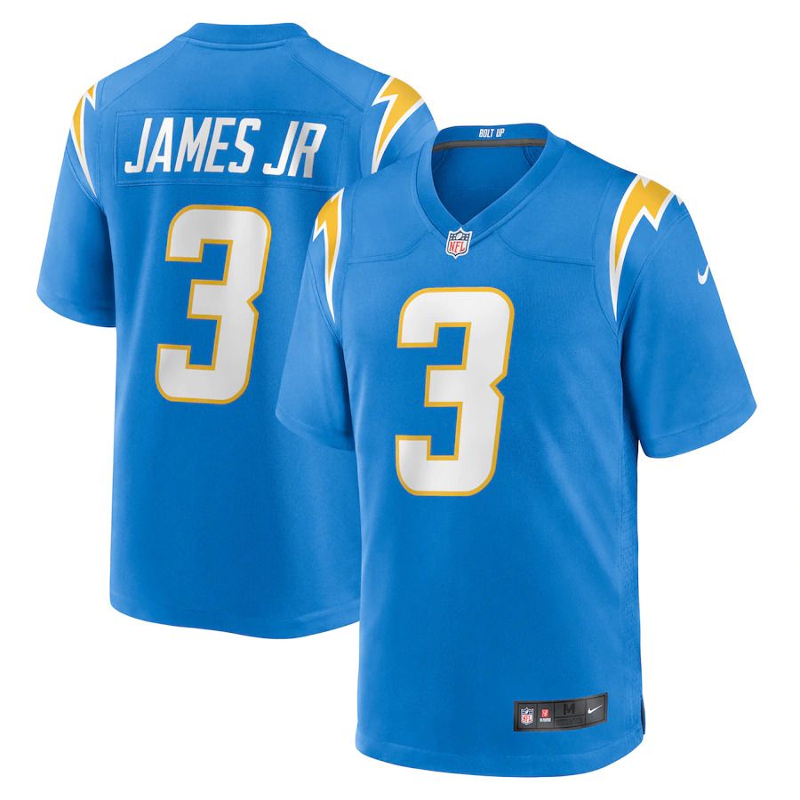 Men Los Angeles Chargers #3 Derwin James Jr. Nike Powder Blue Game NFL Jersey